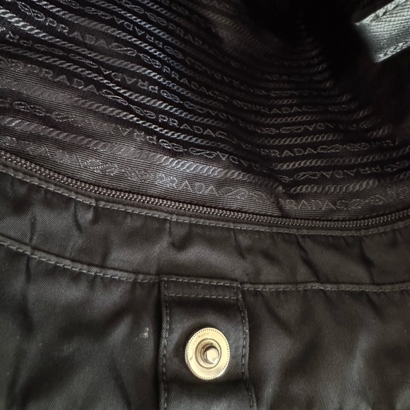 Prada Tessuto Two Way Bag (BLACK) - Picture 10 of 13